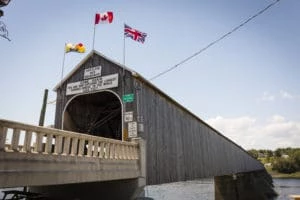 Hartland Bridge, New Brunswick
